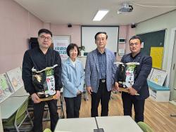 영월교육지원청 교육장 사회복지시설(지역아동센터) 격려 방문 사진